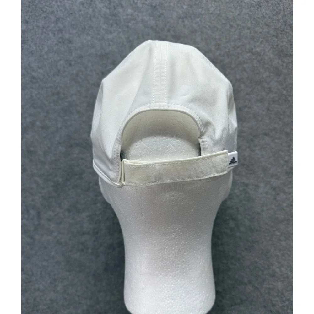 Adidas Aeroready White Performance Running Hat Adjustable Mesh Training Cap